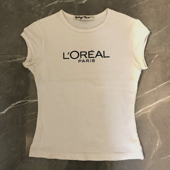 Other - 3 for $25, Girl's white stretch L'OREAL T